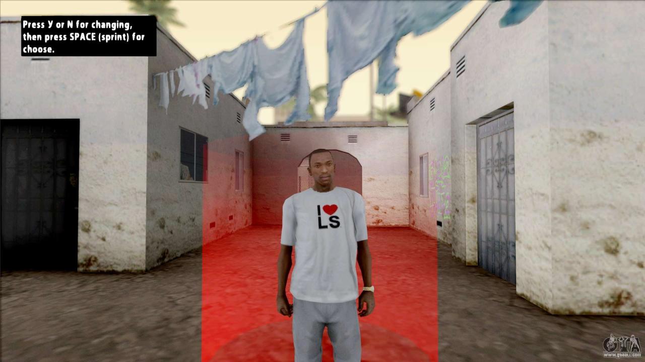 Cara mengubah karakter di GTA San Andreas PS5