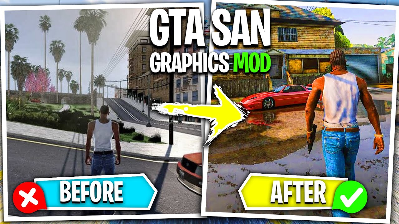 Cara meningkatkan grafik di GTA San Andreas PS5