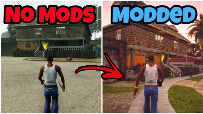 Cara menggunakan mod di GTA San Andreas PS5