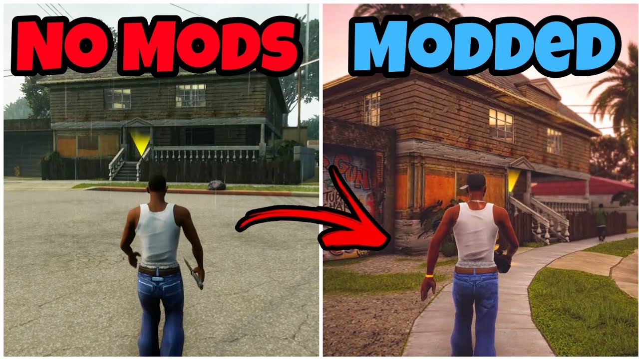 Cara menggunakan mod di GTA San Andreas PS5