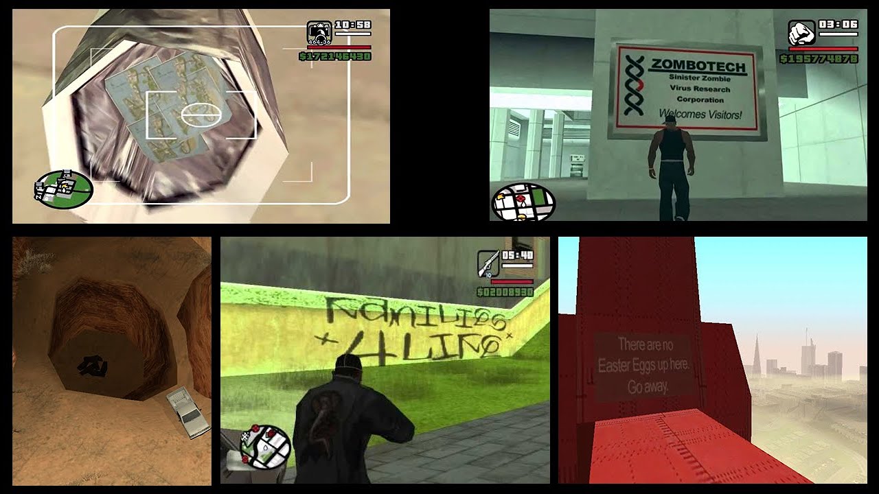 Easter egg tersembunyi di gta san andreas