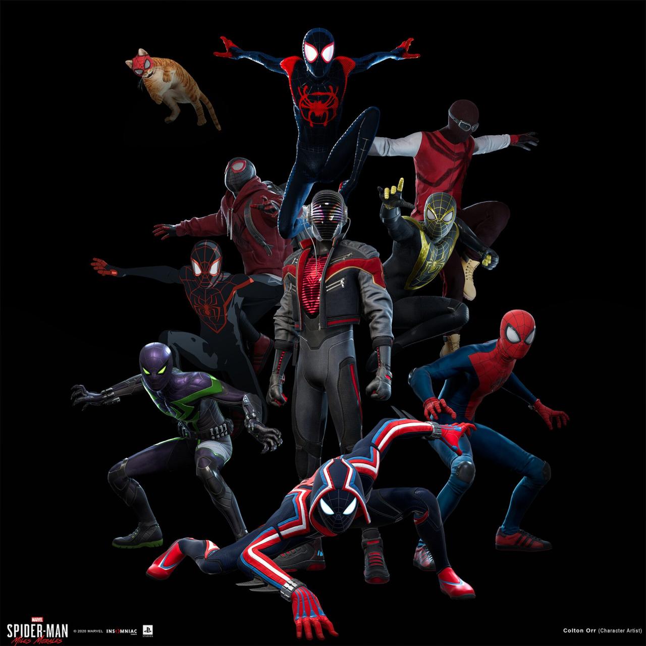 Marvel’s Spider-Man: Miles Morales: semua kostum Spider-Man di Miles Morales?