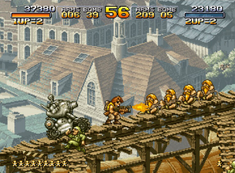 Metal Slug sebagai salah satu game arcade paling ikonik