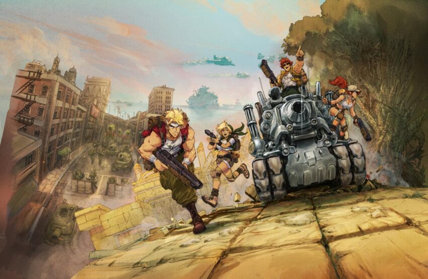 Sejarah pengembangan Metal Slug di SNK