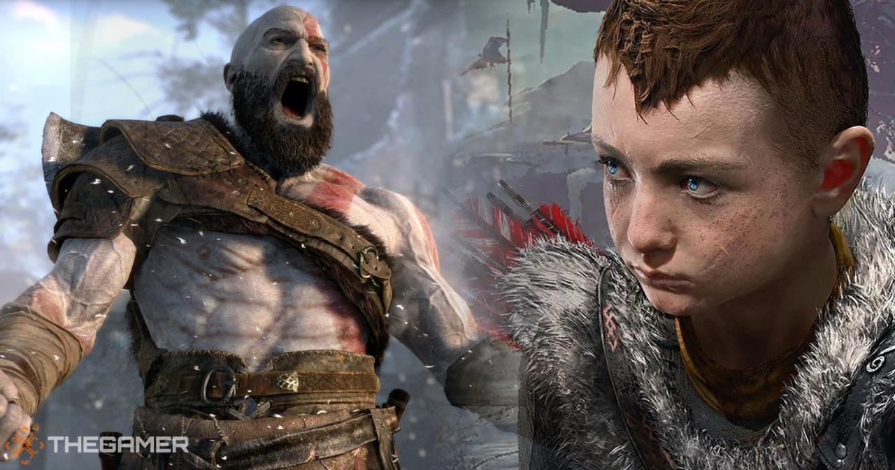 Hubungan Kratos dengan anaknya, Atreus