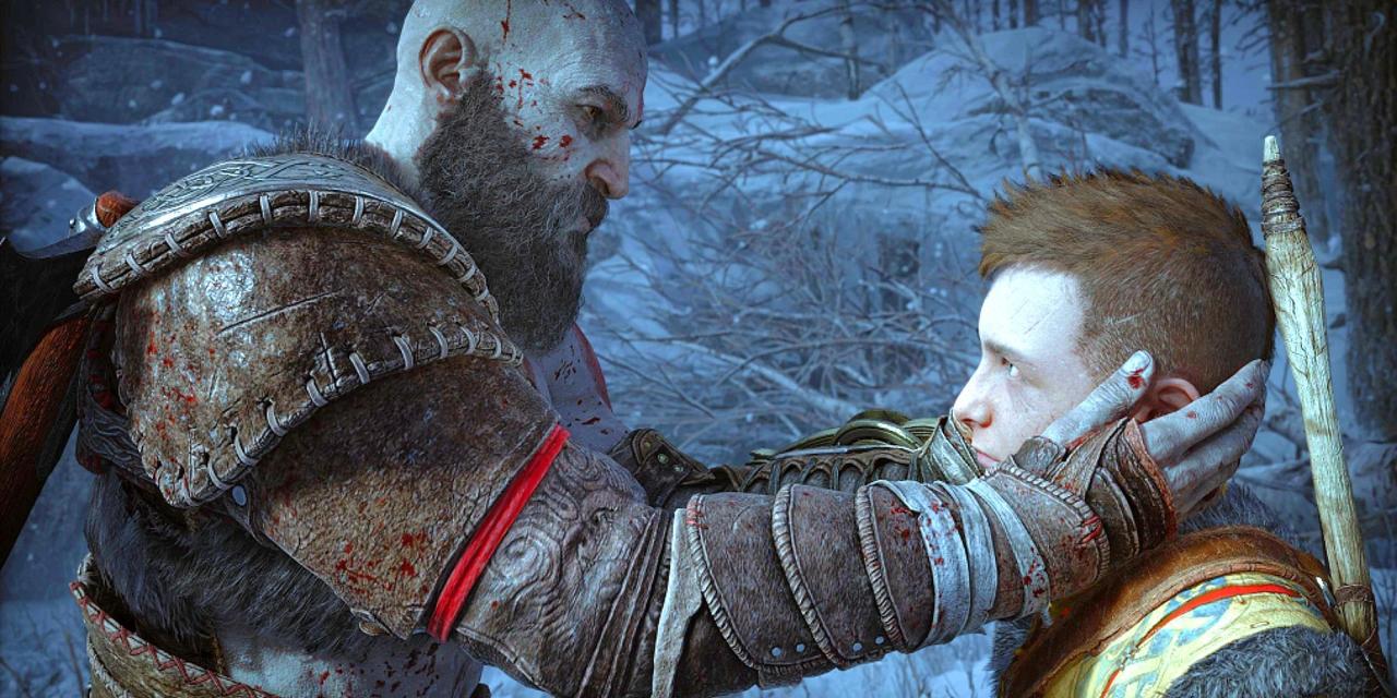 God war kratos beard son vg247