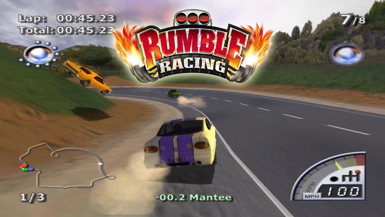 Apakah NASCAR Rumble PS2 kompatibel dengan PS2 Slim