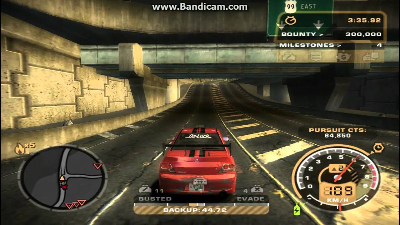 Strategi mengejar polisi di Need for Speed: Most Wanted