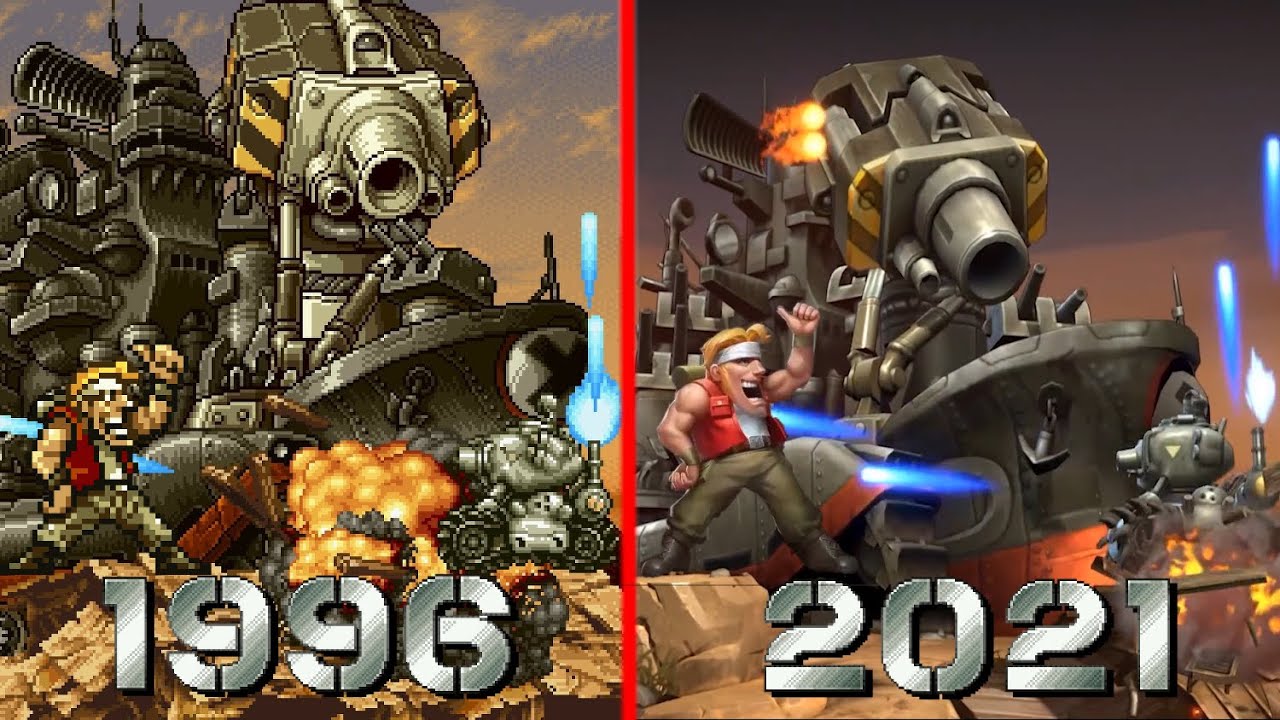 Perbandingan Metal Slug dengan game sejenis di era 90an