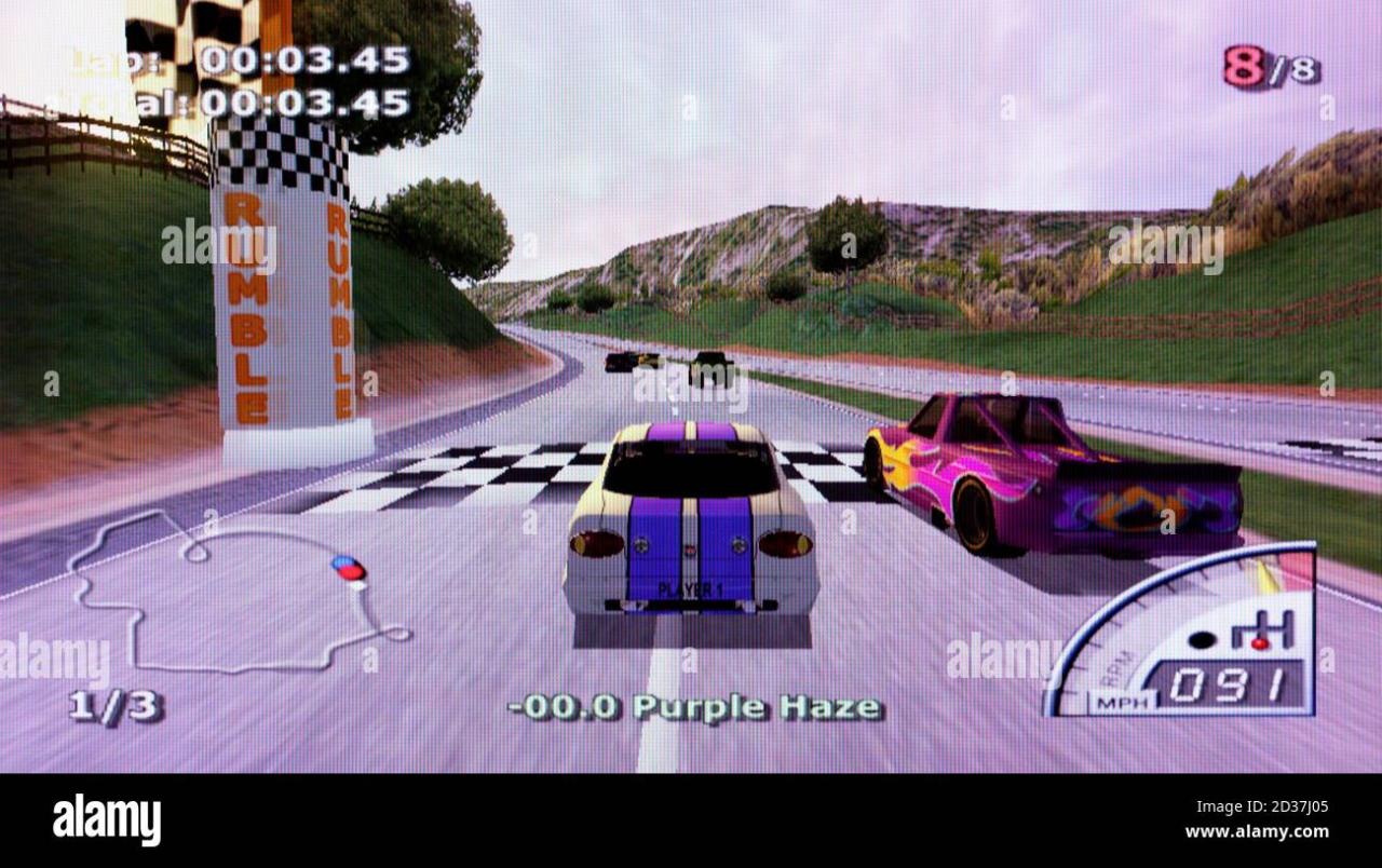 Apakah NASCAR Rumble PS2 memiliki mode multipemain lokal