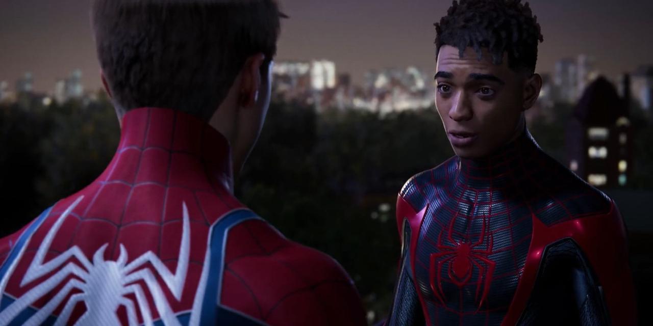 Miles morales tinkerer swinging marvels roxxon lore corporation