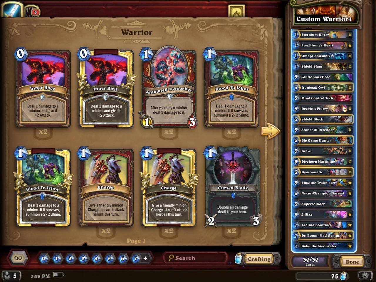 Hearthstone: Heroes of Warcraft cara membuat deck meta