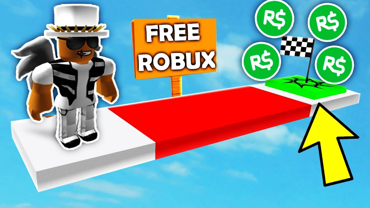 Robux obby roblox gives