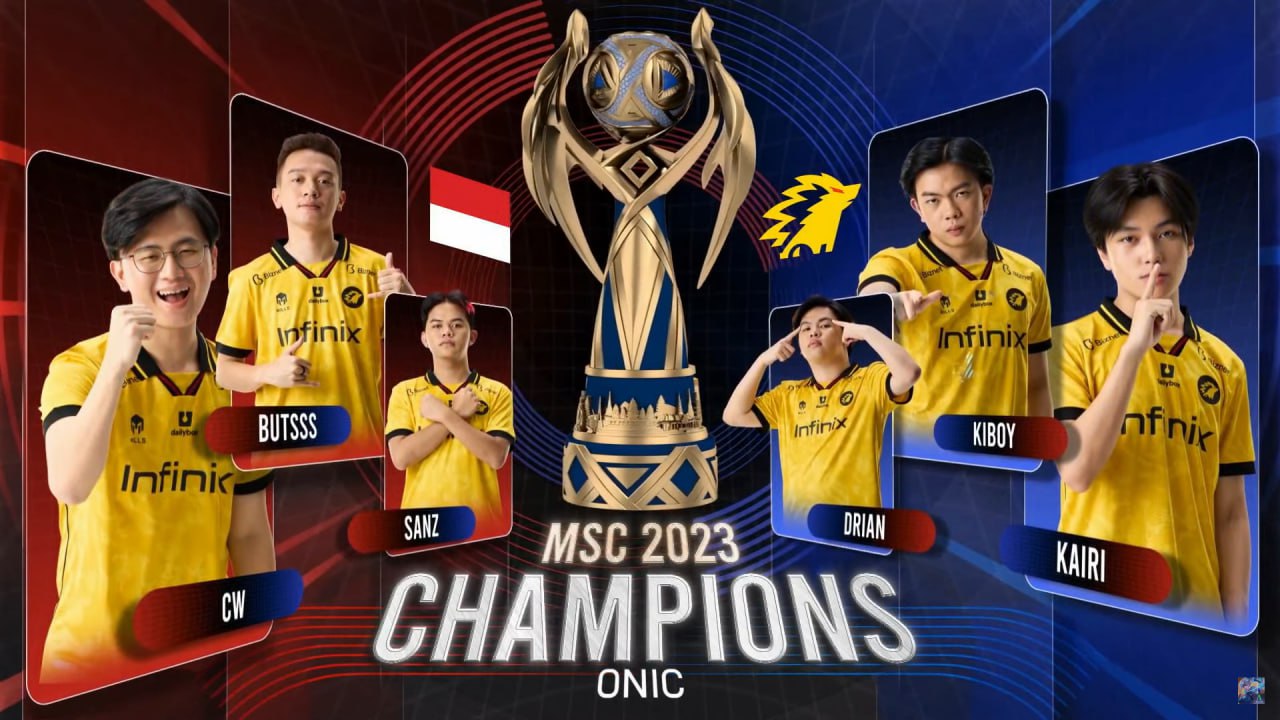 ONIC Esports peluang juara MSC 2024