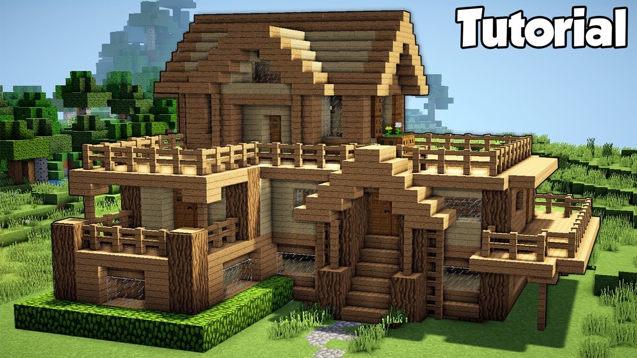 Minecraft cara membuat rumah yang keren