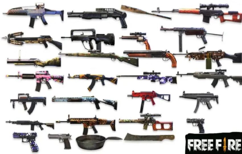 Membuat senjata yang kuat dan efektif di Free Fire