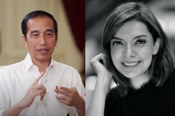 CHUTOGEL - Najwa Shihab Dirujak Warganet, Sebut Jokowi Nebeng Pesawat