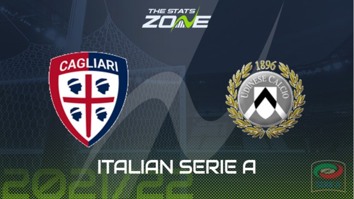 CHUTOGEL - Prediksi Skor Udinese vs Cagliari Serie A 2024 Jumat 25 Oktober