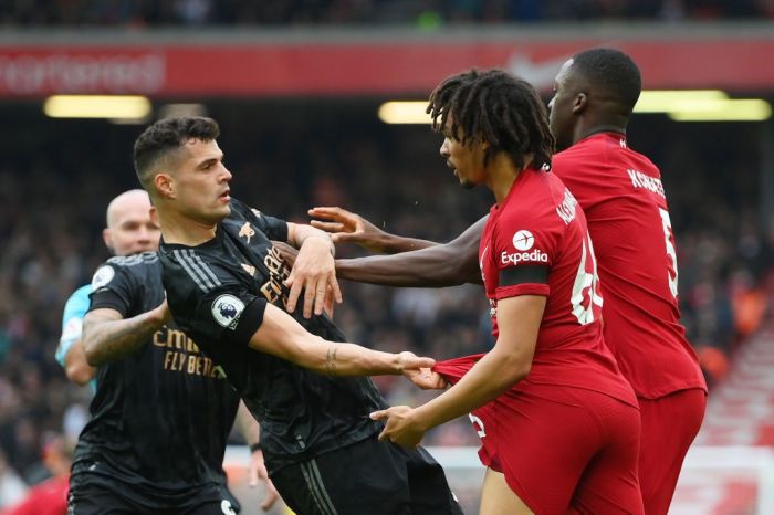 CHUTOGEL - Arsenal vs Liverpool, Berebut Jalur Puncak Berbalut Adu Gengsi