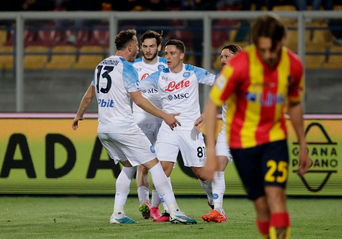 CHUTOGEL - Napoli Vs Lecce: Il Partenopei Susah Payah Menang 1-0