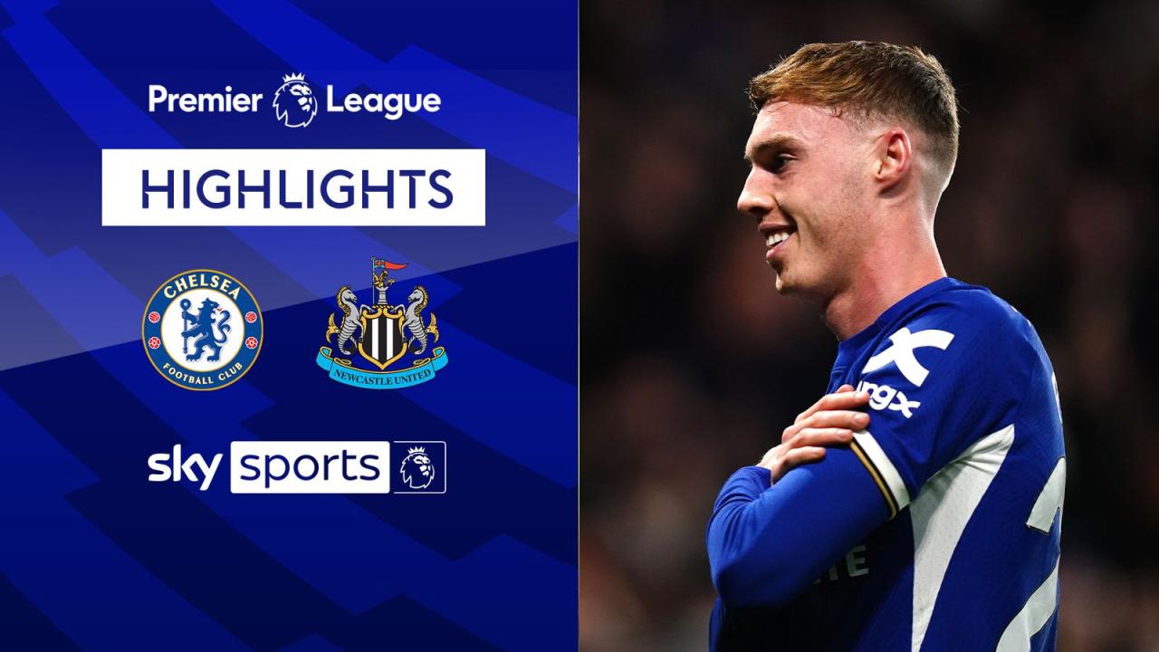 CHUTOGEL - Chelsea Vs Newcastle: Palmer Menangkan The Blues