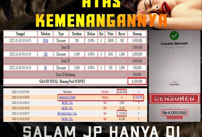 CHUTOGEL | Bonus eksklusif VIP CHUTOGEL hari ini