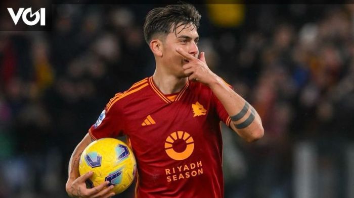 CHUTOGEL - Roma Vs Torino: Dybala Menangkan Giallorossi