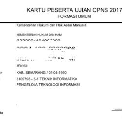 CHUTOGEL - Cara Daftar CPNS Kemenkumham dan Syaratnya