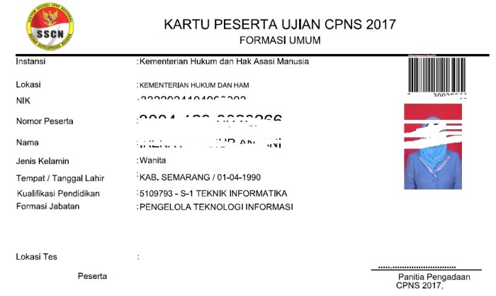 CHUTOGEL - Cara Daftar CPNS Kemenkumham dan Syaratnya