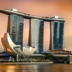 CHUTOGEL - Marina Bay Sands: Ikon casino Singapura