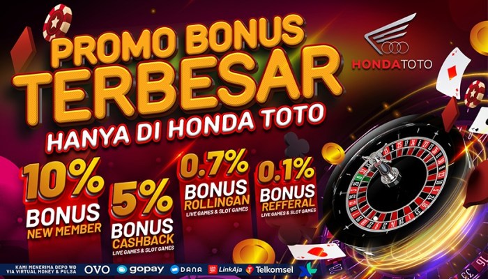 Promo besar untuk pemain baru di Chutogel